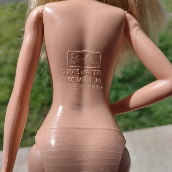 2015 Mattel Barbie Doll 1186 MJ. 1. NL Blonde Hair Blue Eyes Fashion Doll - Picture 3 of 10